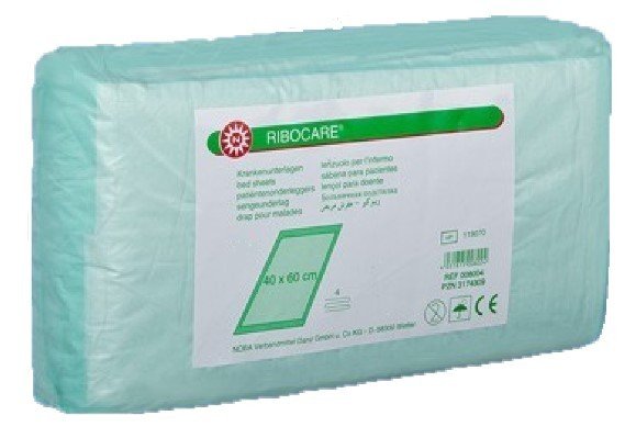 30 Stück RIBOCARE® Hygiene- und Krankenunterlage 40 x 60 cm 4-lagig - 008004